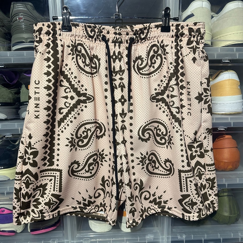 Kinetic King Paisley Mesh Short